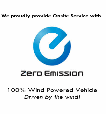 Zero Emission Onsite Printer Service